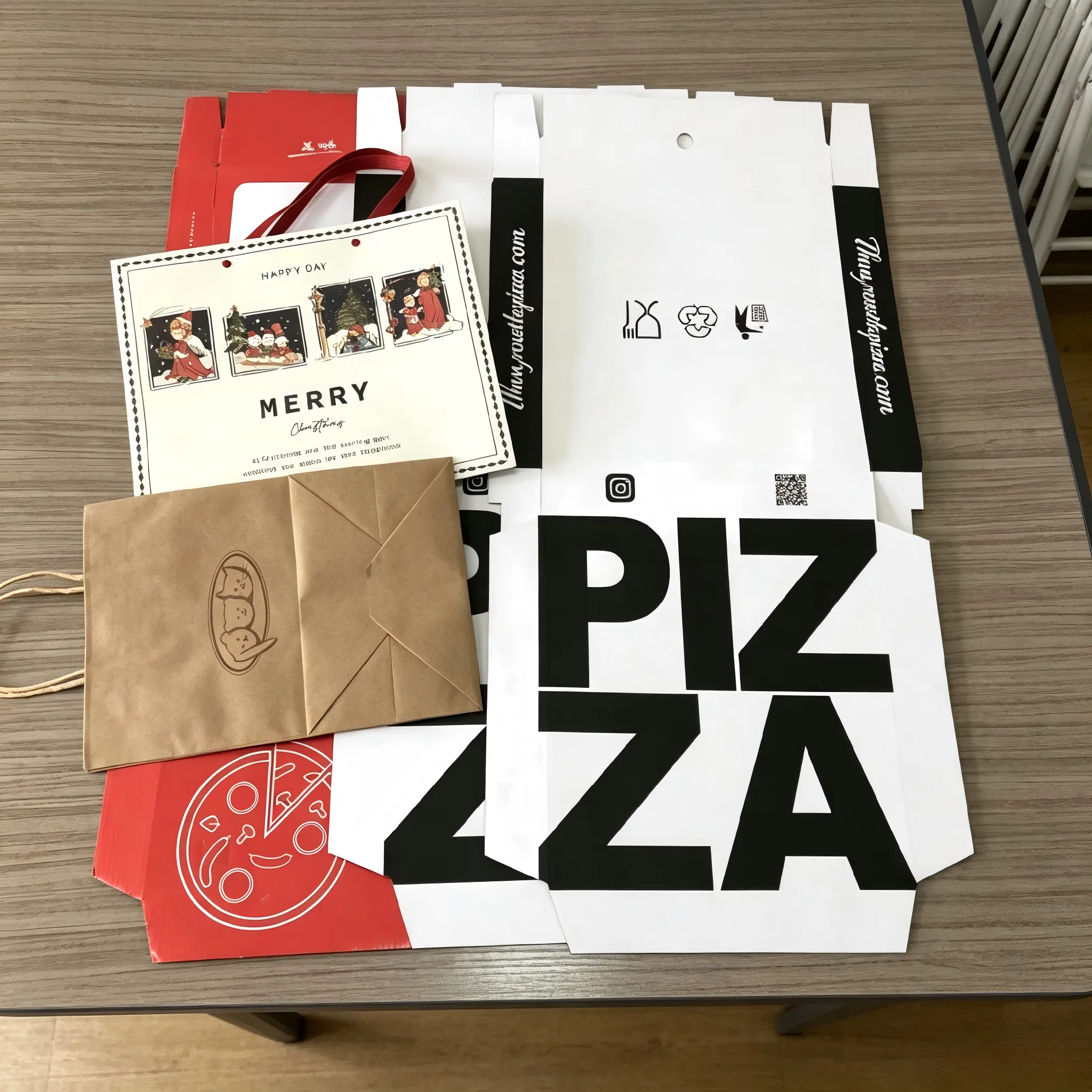 Zemeijia dostarcza próbki opakowań pizzy do Kanady