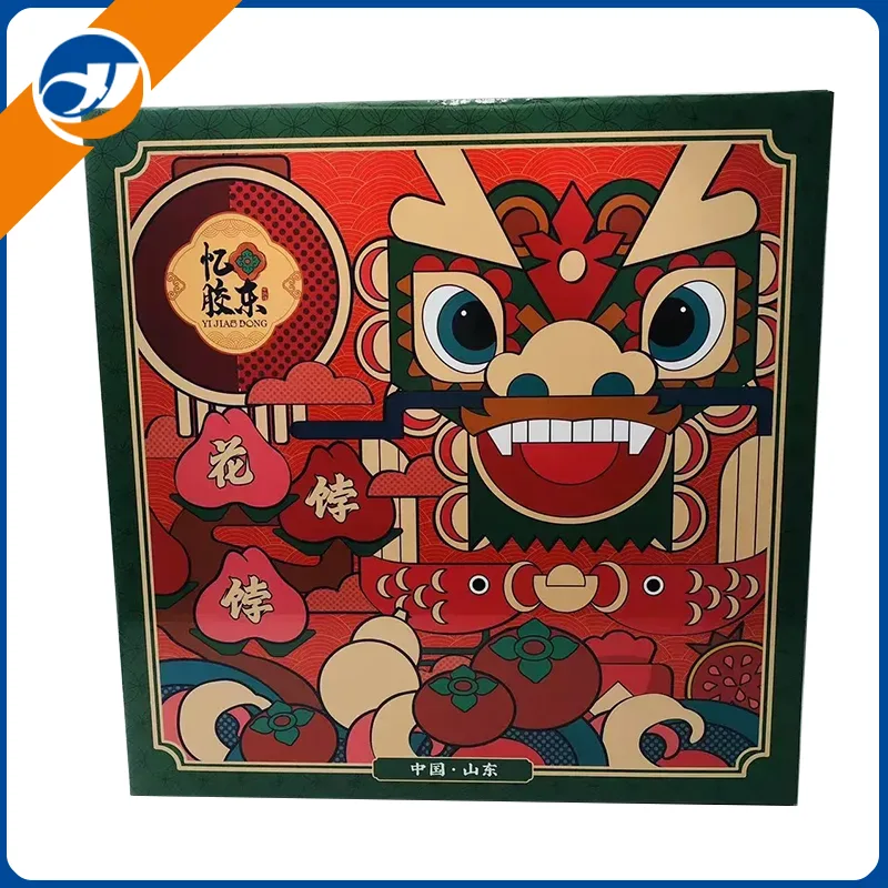 Pudełko upominkowe tańczącego lwa