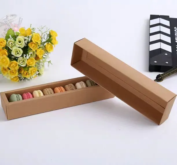 Pudełko na przekąski z papieru pakowego