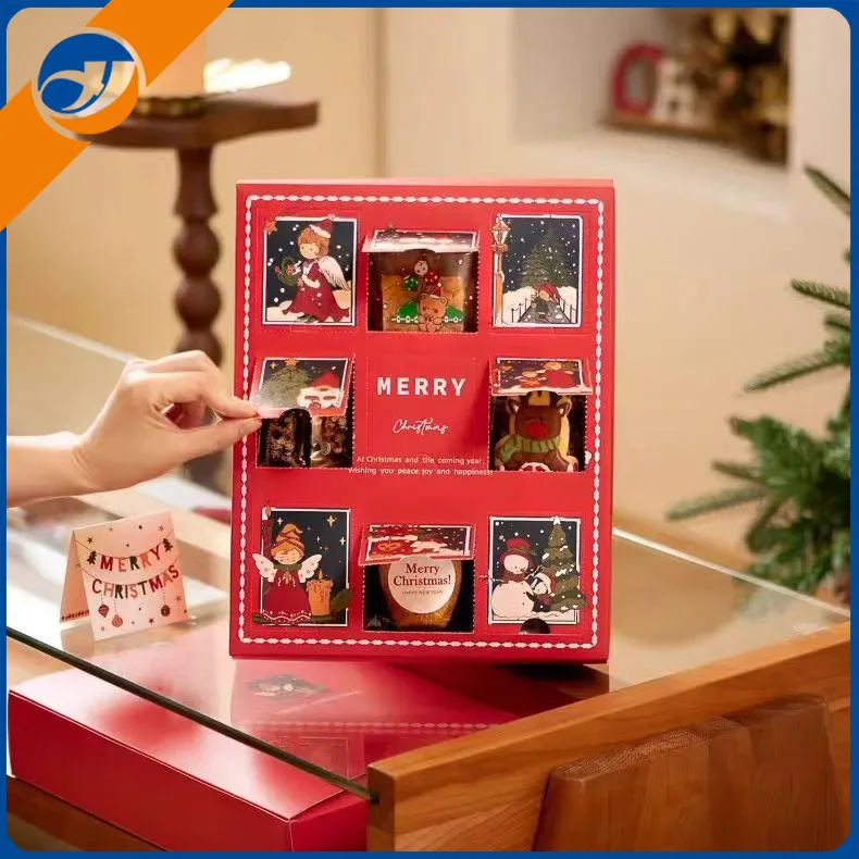 Papierowe pudełko na prezenty świąteczne