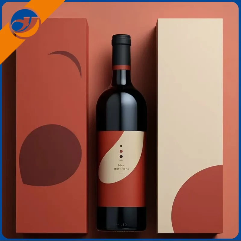 Opakowanie pudełka na wino